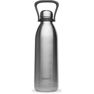 Comparateur de prix : Qwetch - Gourde isotherme en inox 1,5 l avec anse - Qwetch