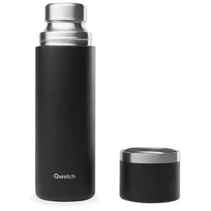 Comparateur de prix : Qwetch - Thermo en inox isotherme Matt/Noir 750ml - Qwetch