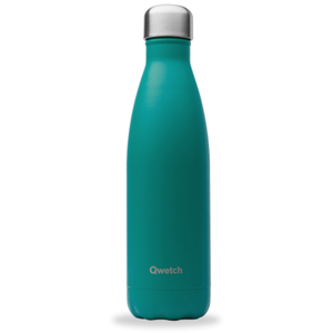 Qwetch - Gourde isotherme Matt/Bleu minéral 500ml - Qwetch pas cher
