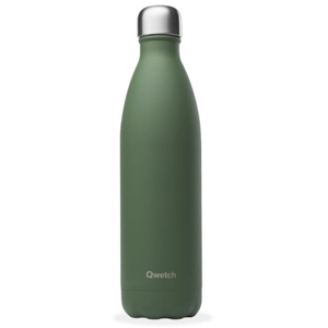 Qwetch - Bouteille isotherme Granite/Kaki 750ml - Qwetch pas cher