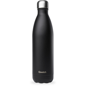 Qwetch - Bouteille isotherme Matt Noir 750ml - Qwetch pas cher