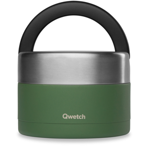 Qwetch - Boîte repas isotherme en inox avec poignée de portage Granite...Vendu paramazon