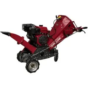 Broyeur de branche auto- tracté 19cv, pour bois vert et sec