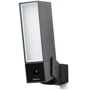 Netatmo "présence" avec sirène - caméra extérieur wifi intelligente avec éclairage led intégré pas cher
