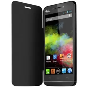 Comparateur de prix : Wiko AC00200 Etui Folio Wax Noir