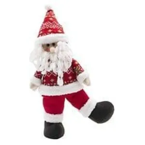 Werka Pro - Peluche décorative Papa Noël 50cm pas cher