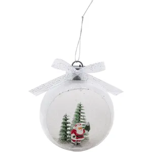 Comparateur de prix : WERKA PRO Boule Papa Noël lumineuse  10 x 8 x 12 cm