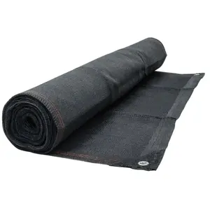 Comparateur de prix : Brise vue - WERKA PRO - 2 x 10m - Gris anthracite - 220g/m2 - Opacité 90%