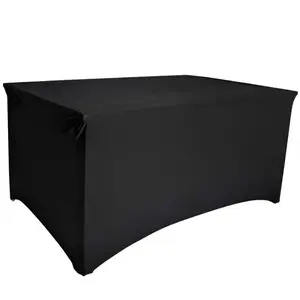 Housse nappe pour table pliante 240cm Werkapro Noire pas cher