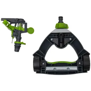 Comparateur de prix : Arroseur - WERKA PRO - Réglable sur roue - Equipé d'un raccord automatique et de deux roues