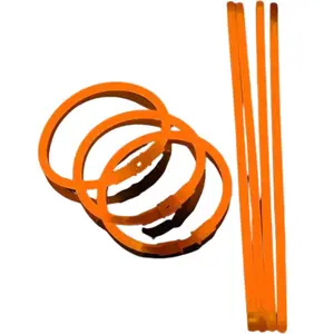 NO NAME 100 BRACELETS LUMINEUX ORANGES pas cher