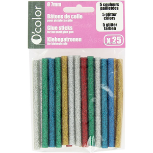 O'Color Bâton de colle Pailletée Ø 7 mm L.10 cm