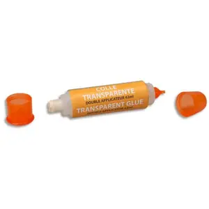 O'Color Colle transparente double applicateur - 42 ml pas cher
