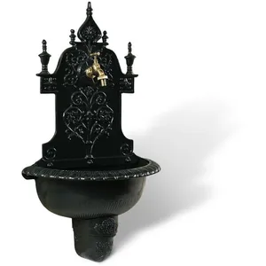 Fontaine de Jardin Aluminium Vert 44x22.5x77.5cm - Décoration d'AutrefoisVendu parcdiscount