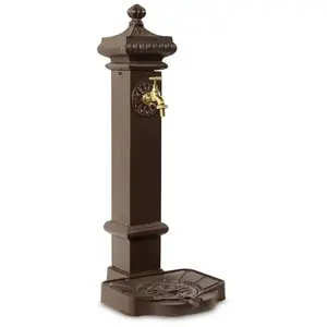 Fontaine de jardin en Aluminium-Métal Marron pas cher