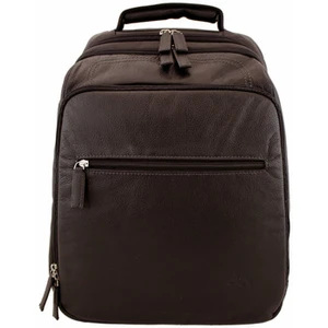 Sac à dos Katana cuir de Vachette grainé K 69510 - Marron - Cuir - Fem... pas cher