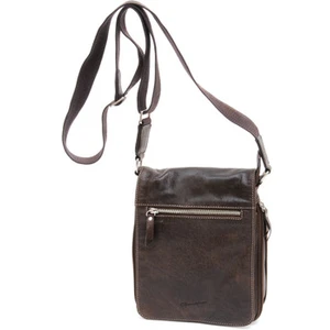 Comparateur de prix : Pochette Gérard Henon en cuir Sahara GH 8170 - Marron - Cuir - Homme