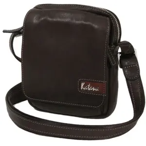 Comparateur de prix : Pochette Katana Cuir de Vachette sauvage K 81661 - Chocolat - Homme