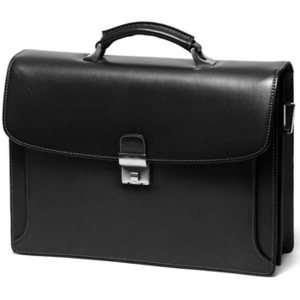 Cartable GERARD HENON Atout GH 2026 - Noir - Refente de cuir - Homme pas cher