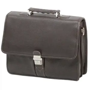 Gérard Hénon Cartable en cuir de vachette grainé GERARD HENON Golf