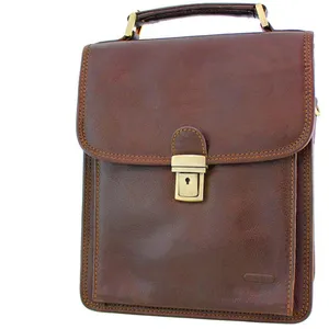 Comparateur de prix : Sacoche Katana K 36117 - Marron - Cuir - Homme