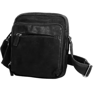 Comparateur de prix : Pochette Katana - K 21162 - Cuir de Vachette vieilli - Noir - Homme