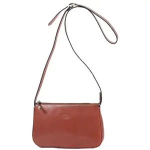 Comparateur de prix : Sac besace Katana en cuir de Vachette collet K 82511 - Marron - Femme