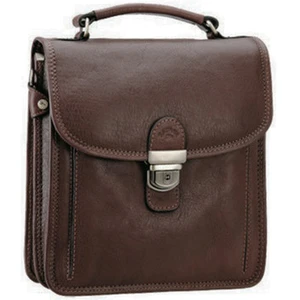 Comparateur de prix : Sacoche Katana cuir de Vachette gras K 31020 - Chocolat - Cuir - Homme