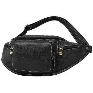 Comparateur de prix : Banane KATANA Cuir de Vachette gras K 31000 - Noir - Cuir - Homme