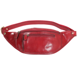 Comparateur de prix : Banane KATANA Cuir de Vachette K 6807 - Rouge - Cuir - Homme