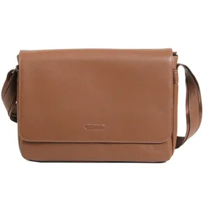 Comparateur de prix : Besace Katana Cuir de Vachette grainé K83606 - Marron - Homme
