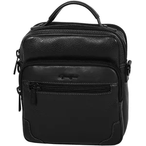 Comparateur de prix : Sacoche Gérard Henon Manhattan 5911 - Noir - Cuir - Homme