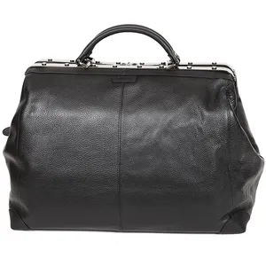 Comparateur de prix : Katana Sac Squaremouth cuir de vachette 83255 - Taille L - Noir