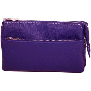 Comparateur de prix : Pochette Katana 69600 - Violet - Cuir de Vachette grainé - Femme