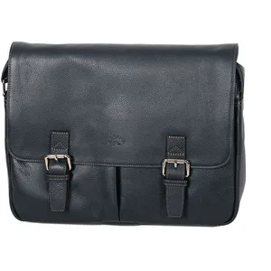 Comparateur de prix : Besace Katana 69354 - Bleu - Cuir de Vachette grainé - Homme