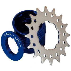 Comparateur de prix : Kit single speed 14 dents - SB3 - Denture 14 - Couleur spacer Bleu