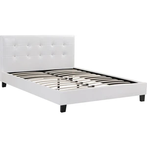 Comparateur de prix : Habitat Et Jardin - Lit double en pvc 'Julia' - 160 x 200 cm - Blanc