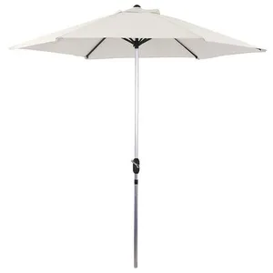 Comparateur de prix : Parasol jardin droit Alu "Sol" - Rond - Ø 3m - Ecru