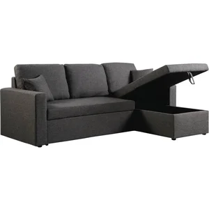 Comparateur de prix : Canapé d'angle convertible Alain - Gris - Réversible - Déhoussable - C...