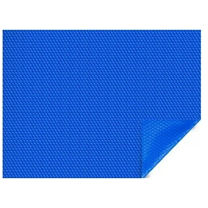 Habitat et Jardin Bâche à bulles pour piscine Sunrise - 400 µ - bordée 1 coté - bleu pas cher