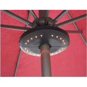 Comparateur de prix : Eclairage de jardin "Umbrella" pour parasol - Enceinte arceau
