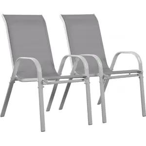 Comparateur de prix : Fauteuil jardin Textilène "Cordoba" - Phoenix - Ecru - Lot de 2