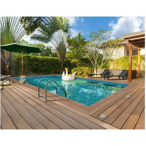 Comparateur de prix : Habitat et Jardin Piscine bois rectangle " Panama "- 6.20 x 4.10 x 1.45 m