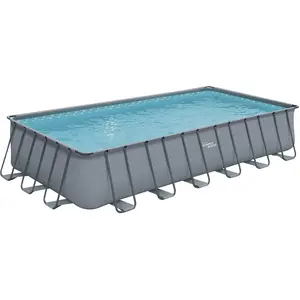 Comparateur de prix : Piscine tubulaire "Elite" - LUDO 5 - 7.32 x 3.66 x 1.32 m - sans filtr...