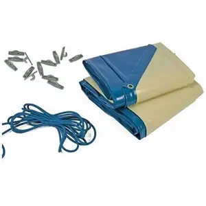 Habitat et Jardin Bâche hiver pour piscine Sunrise - 280 gr/m² - bleu