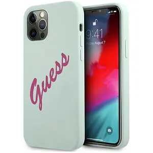 Guess Coque De Téléphone Guhcp12mlsvsbf Iphone 12 Pro 6.1 Silicone pas cher