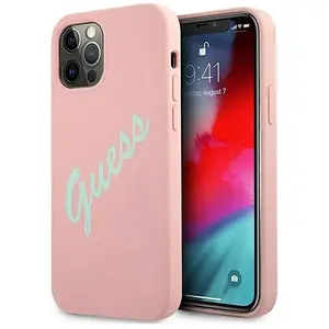 Comparateur de prix : Guess Coque De Téléphone Guhcp12llsvspg Iphone 12 Pro Max 6.7 Silicone