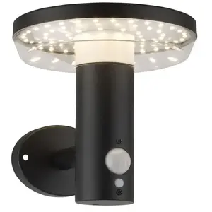 Arum Lighting - Applique murale solaire miramar Equi. 60W Détecteur de...Vendu paramazon