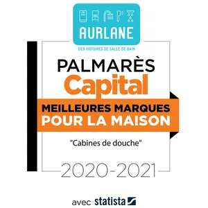 Comparateur de prix : AURLANE Porte de douche d'angle coulissante noire 90x200 cm - SQUARE FACTORY 