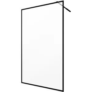 Comparateur de prix : AURLANE Paroi de douche à l'italienne noir 120x200 cm - DARK EDGE 120  